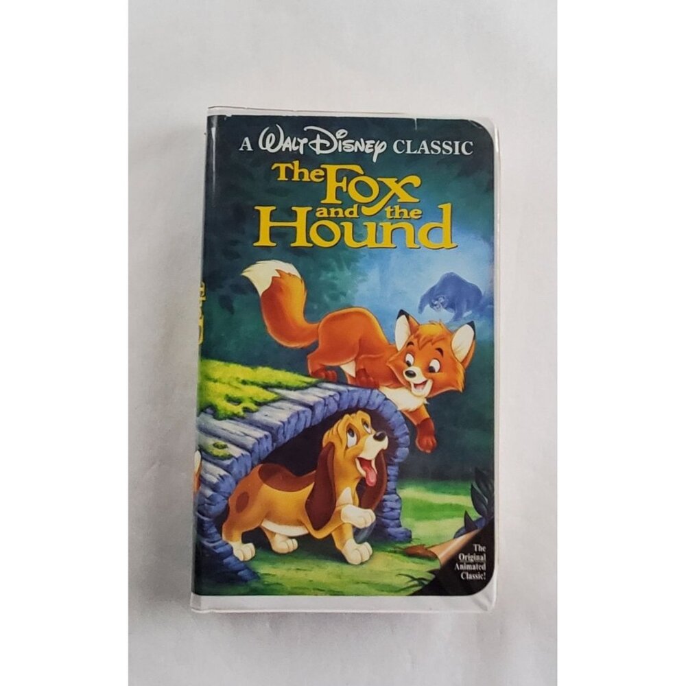 The Fox And The Hound VHS Tape 2041 - Walt Disney Black Diamond Edition RARE